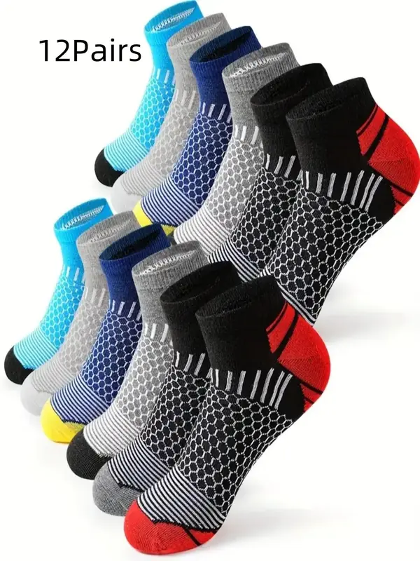 Men's Low Cut Socks, Casual Men's Socks for Daily Wear, Soft Comfy Breathable Socks for All Seasons 0