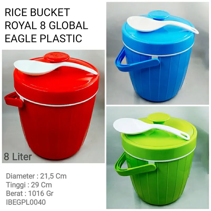 TERMOS NASI / ES RICE BUCKET-TEMPAT ES NO. 6/8/10 termos es mambo jadul rice  bucket 1