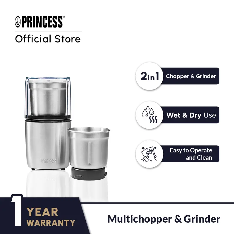 Princess Multi Chopper & Grinder / Pencacah dan Penggiling Multifungsi