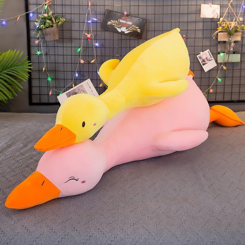 Gấu Bông Vịt Vàng - Vịt Trầm Cảm 60 cm,Thú Bông Vịt Vàng Ngỗng Vàng Siêu Đáng Yêu Thú Nhồi Bông Toy