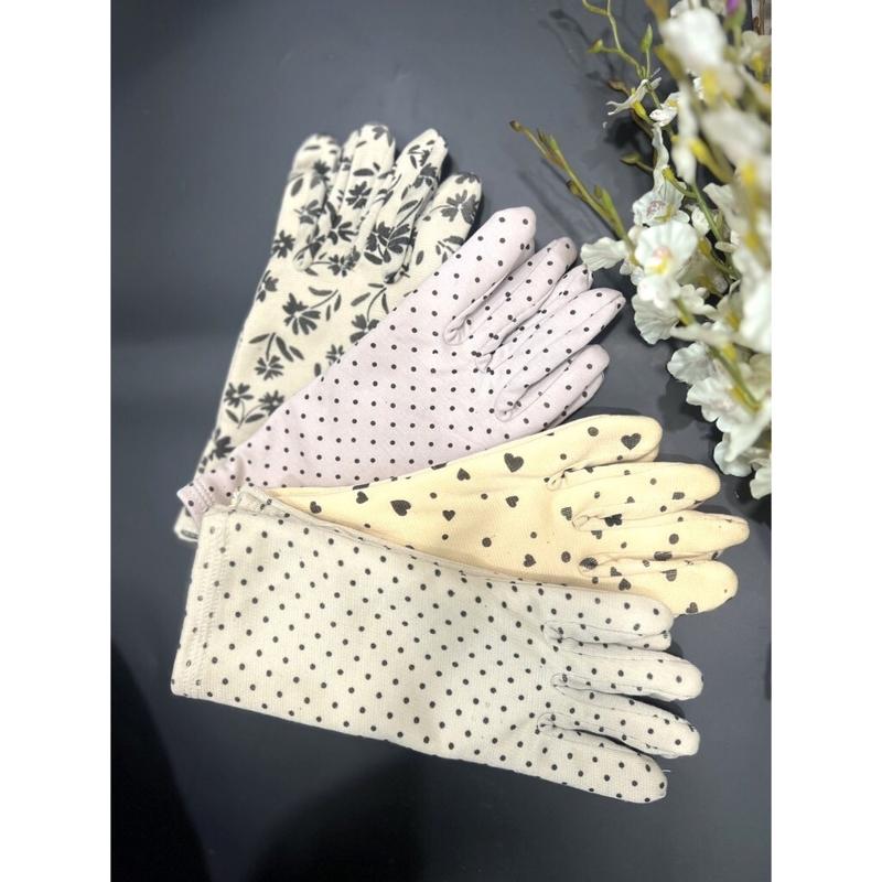 Găng Tay Chống Nắng Nữ - Bao tay nữ chất liệu vải co giãn thoải mái, dài 3 tấc (Màu Ngẫu Nhiên) 0