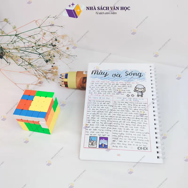 Sổ Tay Takenote Văn 6 Chân Trời - Tổng Hợp Kiến Thức Môn Văn Lớp 6 - Phiên Bản Mới Nhất- Khổ Giấy A5 5