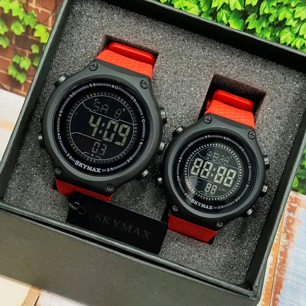 Jam Tangan Digital Skymax 1810 Couple