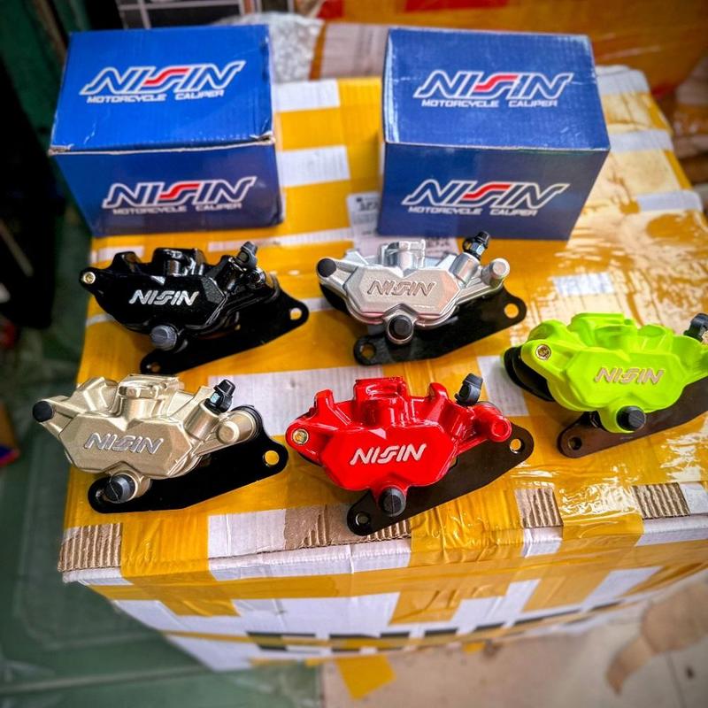  Heo Dầu 2pis NISSIN Thái Sẵn pát sẵn bố_Lắp Như zin cho WAVE100 RS100 ZX FU neo 