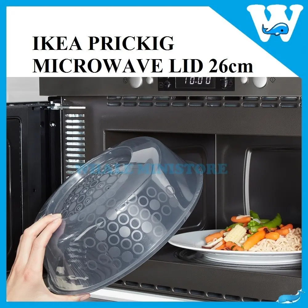 IKEA FOOD COVER / MICROWAVABLE COVER / MICROWAVE LID / PENUTUP MAKANAN / TUDUNG SAJI KECIL BOLEH MASUK KETUHAR GELOMBANG