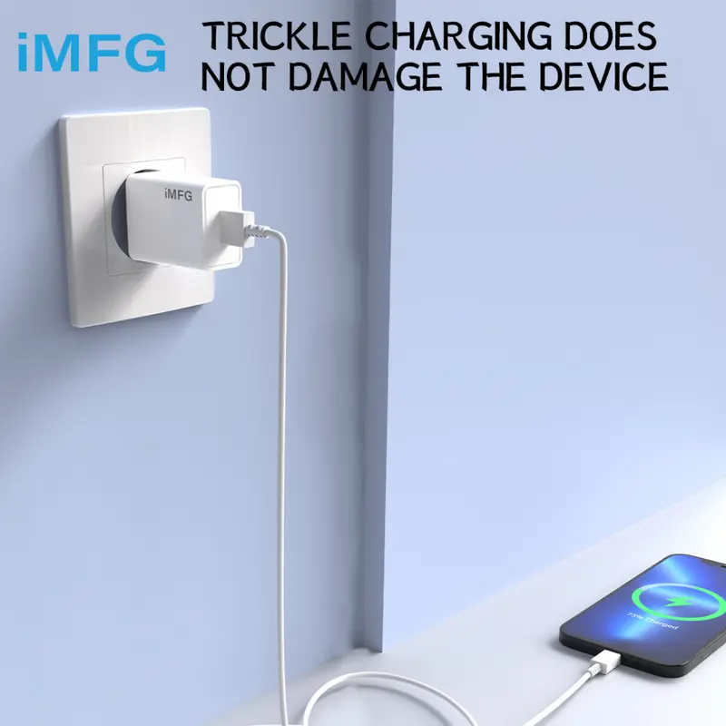 iMFG Charger i-C4 Single Port USB 10W Fast Charging 2A Pengisi daya serbaguna berdaya rendah 4