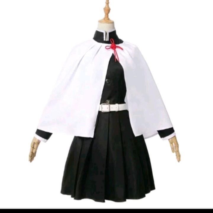 (COD) BAJU COSPLAY KANAO TSUYURI KIMETSU NO YAIBA Virall Wanita Jubah 3