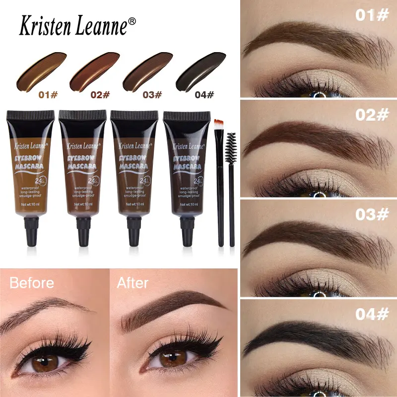 Eyebrow Eyebrow Gel 24 Hours Waterproof Not Smudge Shaping Lasting Liquid Eyebrow Cream