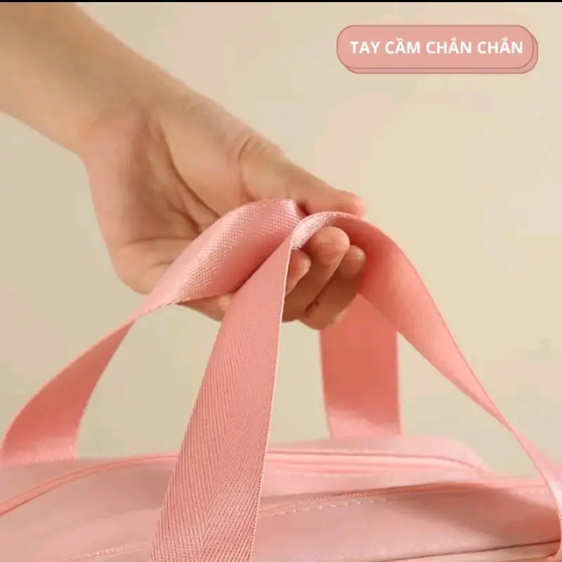 Túi đựng mỹ phẩm du lịch để đồ trang điểm 2 ngăn 5