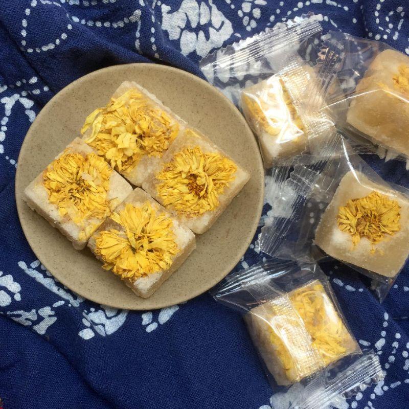  1kg Trà Hoa Cúc Đường Phèn Mật Ong - Đồ Uống Đặc Biệt Nước Trà Tea chè dưỡng nhan 