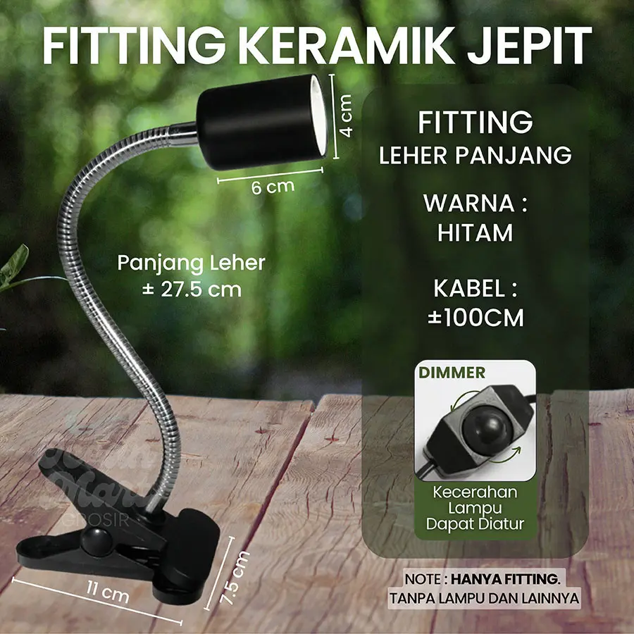 DIMMER Panjang Hitam