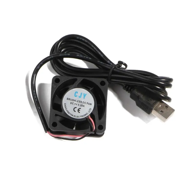 Zhen-Quạt USB 5V, Bộ Tản Nhiệt Làm Mát CPU, 2 Chân, Cho Vỏ Máy Tính, Máy Chủ, 40X40Mm, Yên Tĩnh, 4500-5500RPM