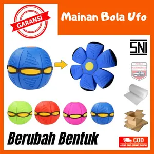 Mainan Bola UFO Terbang Magic Injak UFO