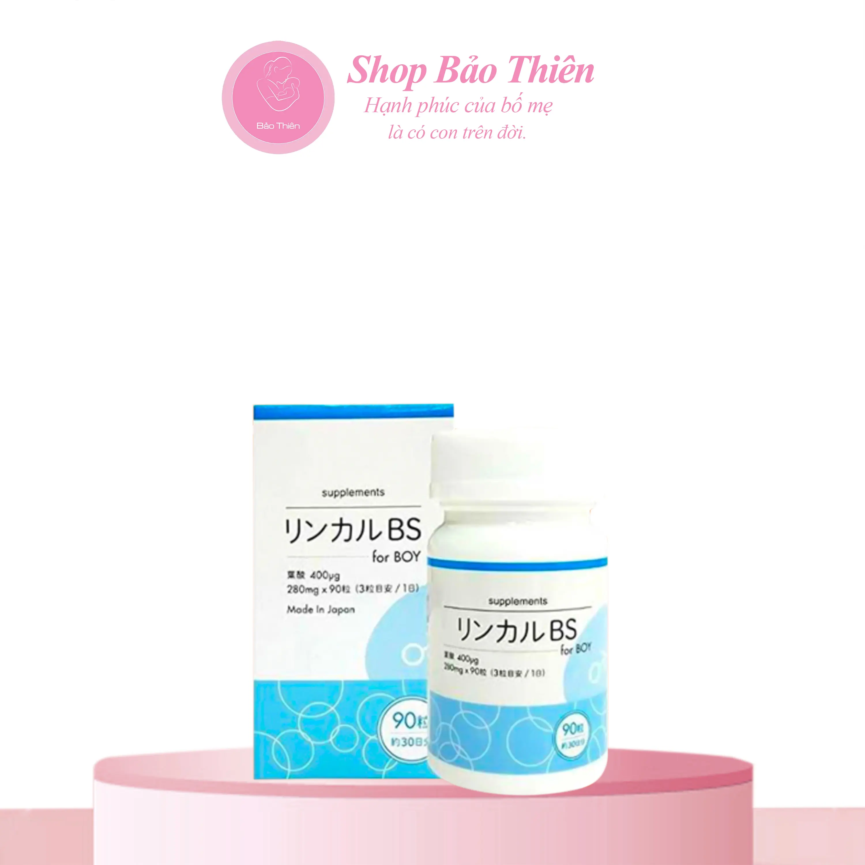 BABY SUPPORT viên uống tạo kiềm