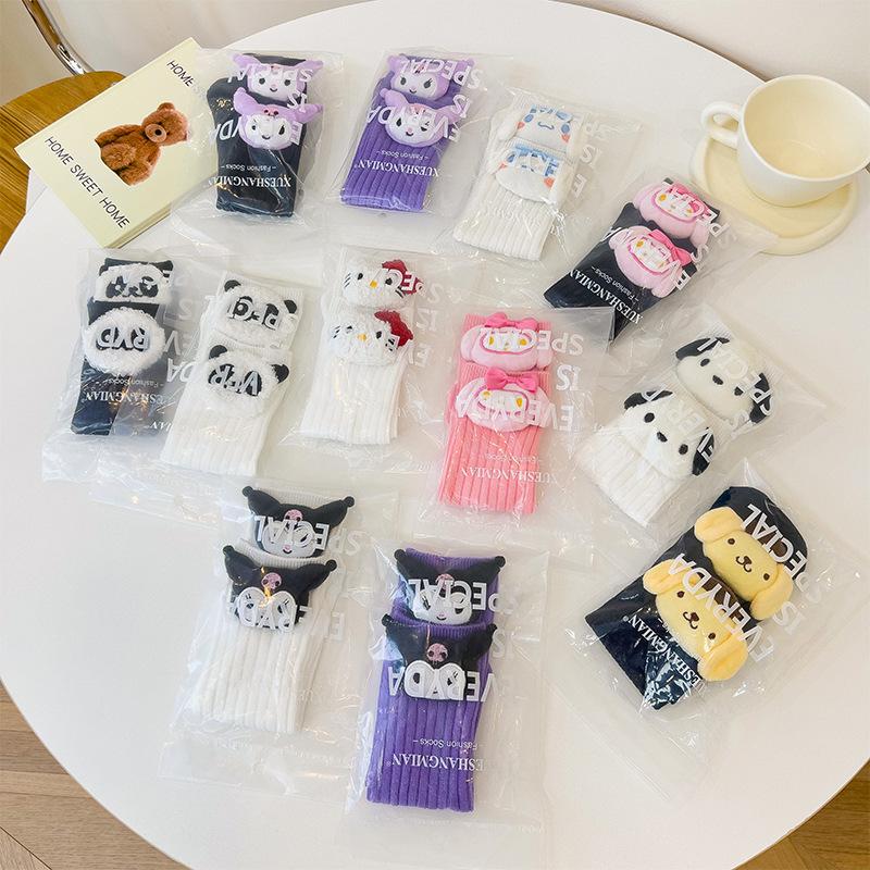 Product Introduction of Tất vớ Cao Cổ Kuromi Cho Bé Gái 3-12 Tuổi Tất Trẻ Em 100% Cotton Xuất Nhật Siêu Mềm Mịn PK221 22