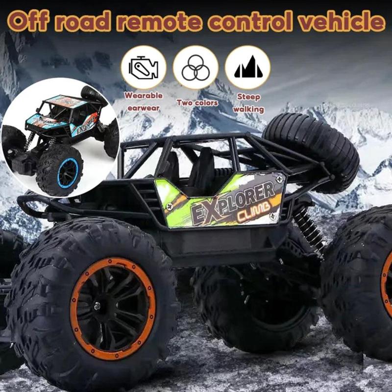 Product Introduction of Rc Car With HD 720P WIFI FPV Camera Machine On Remote Control Stunt 1:18 2.4G SUV Radiocontrol U5N4 33