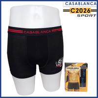 Gambar Casablanca C2026 Celana Dalam Boxer Pria Dewasa Isi 2 Sport 100% Spandex Rayon Model Segi Empat dari CasablancaWear Kota Administrasi Jakarta Barat 1 Tokopedia