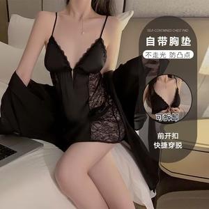 Piyama Satin, Sokongan Lancar, Set Dua Keping, Campuran Viscose Penyejuk, Tali Boleh Laras, Set Ruang Tamu Serba guna, Sesuai untuk Waktu Tidur, Kemewahan dan Ritual Kopi Pagi