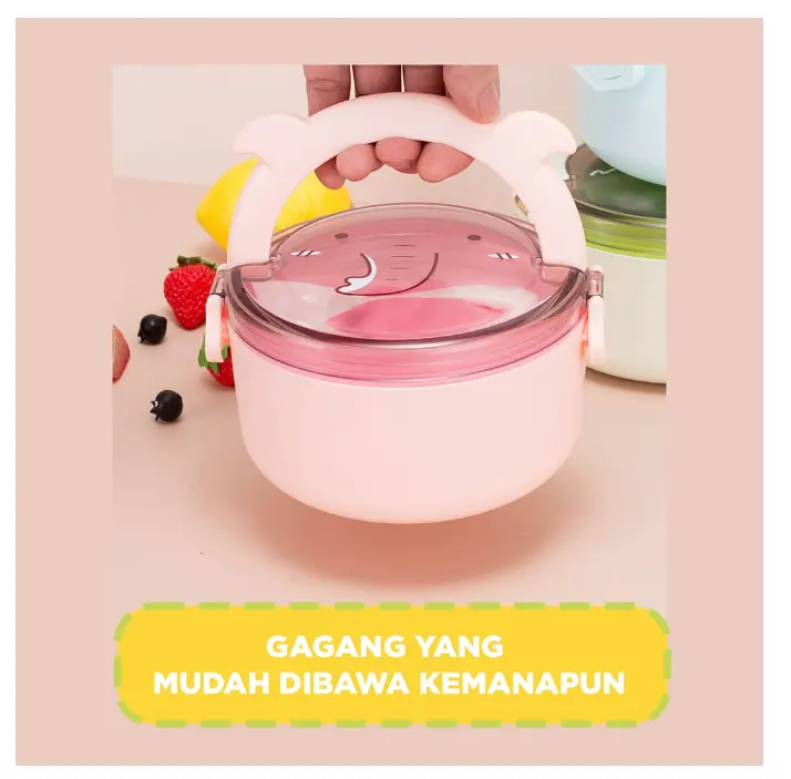 Kotak Bekal Anak | Lunch Box Set Anak | Kotak Makan Bento Anak Anti Tumpah | Kotak Bekal anak Karakter | Lunch Box Karakter | Kotak Makan Anak Karakter 3