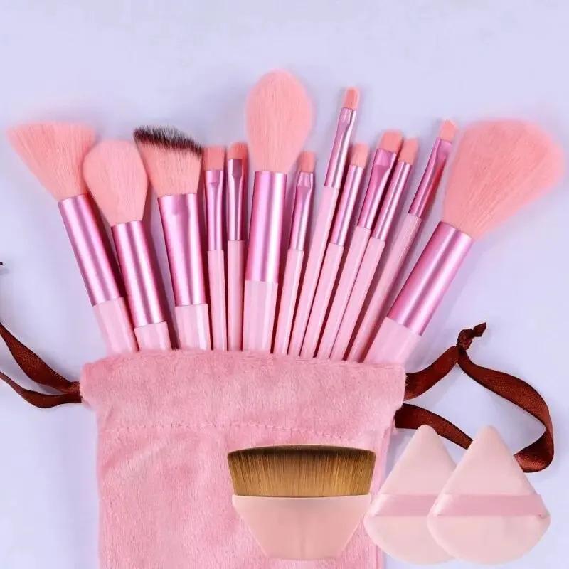 Product Introduction of Makeup Brush Set soft fluffy professona cosmetic foundation powder eyeshadow Kabuki blending make up brush beauty tool makeup 6