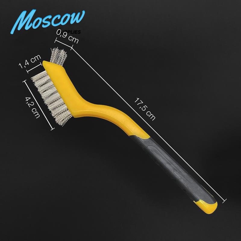 Sikat kawat stainless, sikat sol, wire brush 6