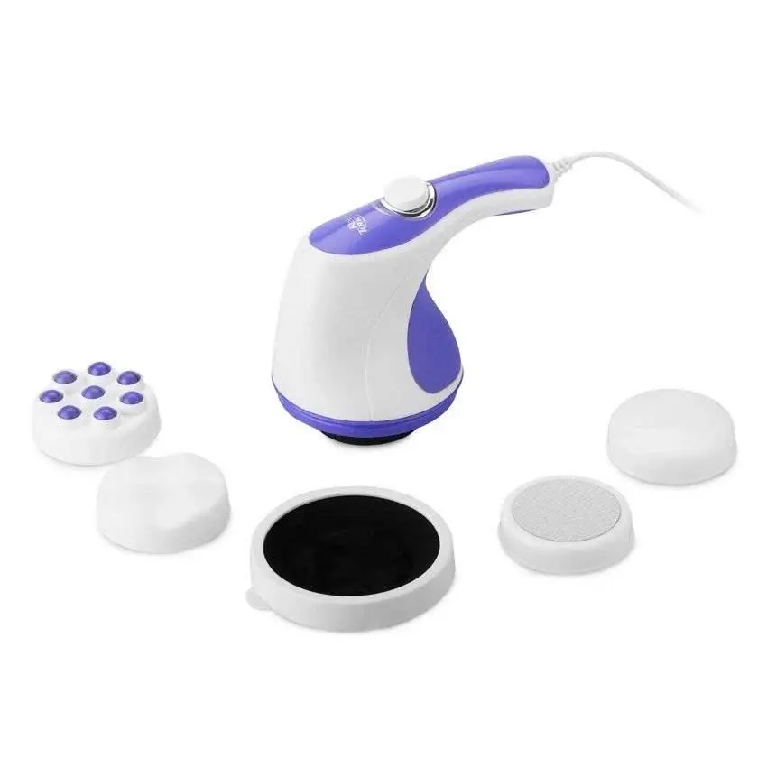 MODEL 2025 Máy Massage Cầm Tay Relax & Spin Tone 5 Đầu Đánh, Đấm Lưng, Cổ Vai Gáy, Thư Giãn Mệt Mỏi Cao Cấp Kiểu Dáng Đẹp, Đa Năng, Tiện Dụng .