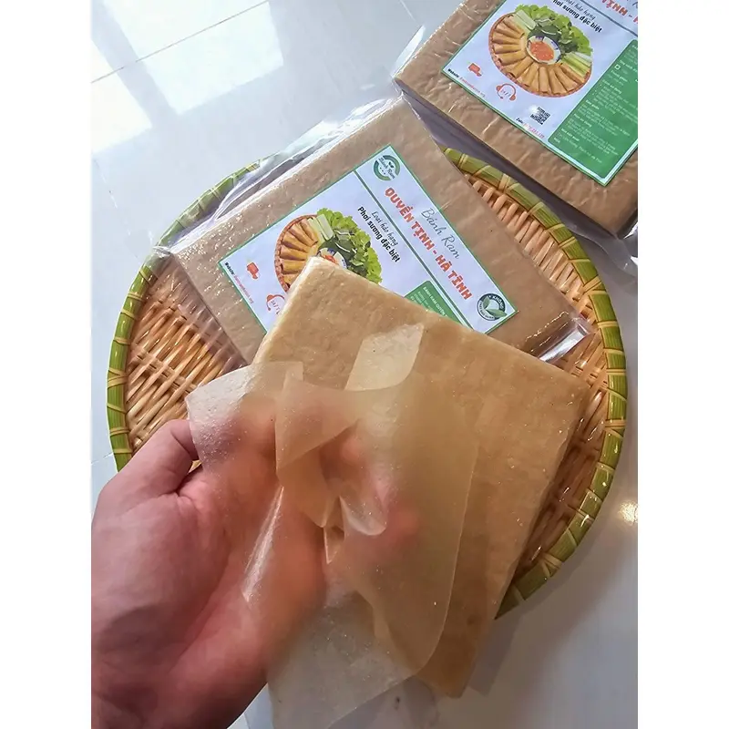 COMBO 10 tệp bánh ram Hà Tĩnh (500g) - Loại Hảo Hạng phơi sương đặc biệt - Hút Chân Không 4