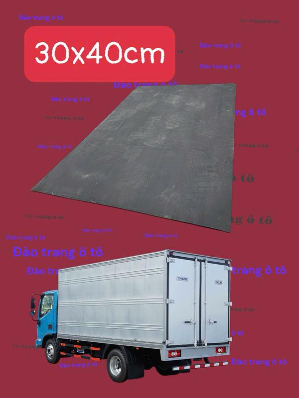 Chắn bùn ngang 30cm dài 40cm dùng cho xe ô tô 5 tạ ba gác các loại chắn bùn băng tải 30x40 siêu bền 1