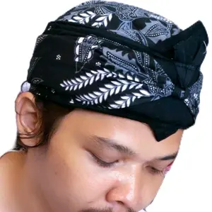 Afandi Blangkon Motif Batik Bisa Dipakai Segala Ukuran Kepala Katun Halus Bisa Dicuci Bunga Musim panas Musim dingin Dewasa ada Karet nya