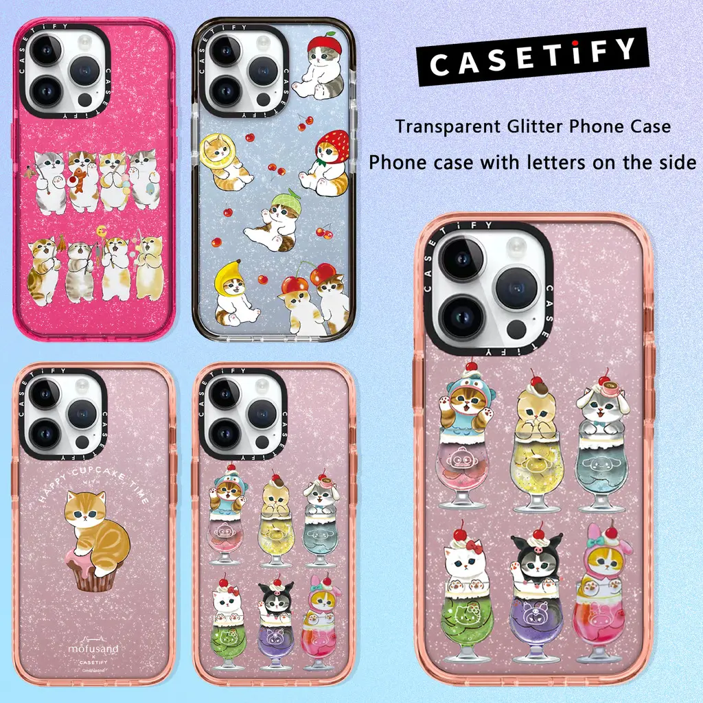 Mofusand Cherry Fruit Party Cat Casetify Shining Point Phone Case Suitable  for iP17ProMax 17Air Compatible with iP16ProMax 16Plus 15ProMax 14PM  12/13Promax 17/16/15/14Plus11ProMax Phone Case - TikTok Shop Philippines