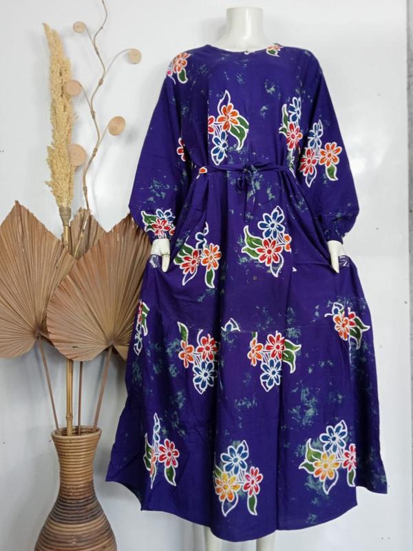 COD | Longdress Sunan Jumbo Busui Resleting Depan Cantik Terbaru 2024 Kekinian Bumil Gamis 1