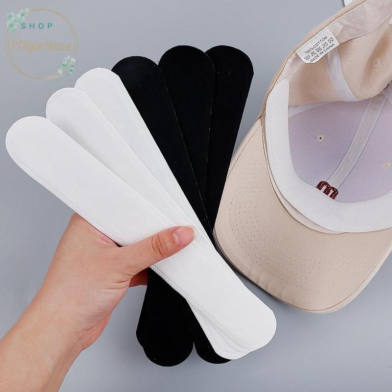 Set 10 Miếng Dán Chống Mồ Hôi Dùng Một Lần Cho Nón, Áo Sơ Mi, Cổ Áo Chống Bụi Bẩn Và Mồ Hôi - PTNgoc'House