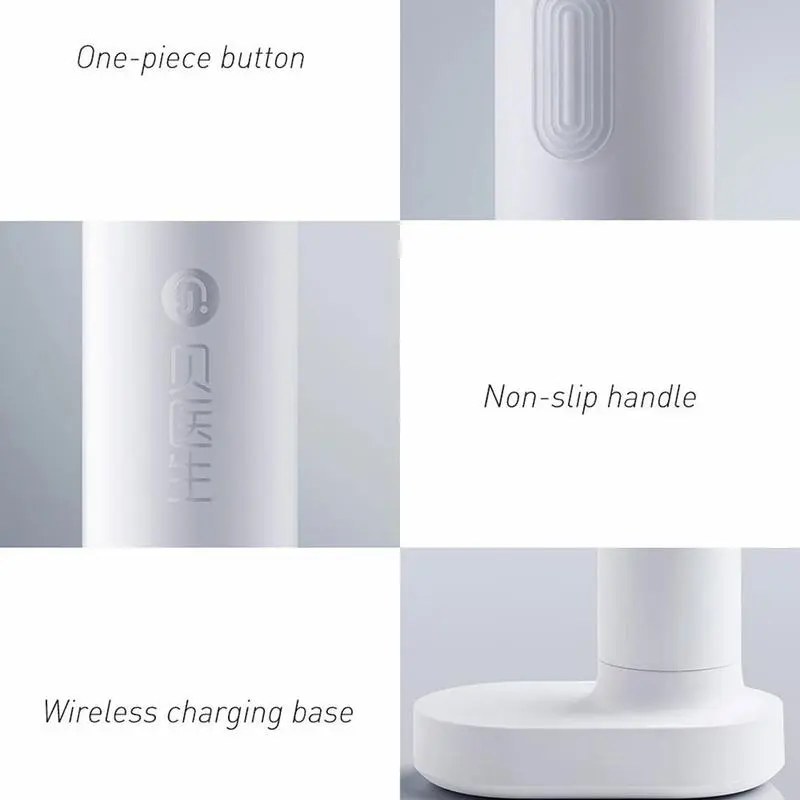 Bàn chải điện Shell DR-BEI Sonic BET-C01 nhỏ gọn tiện lợi mang theo đi du lịch bàn chải đánh răng bàn  chải đỏ hồng sạc không dây bàn chải điện  magic b 22 4