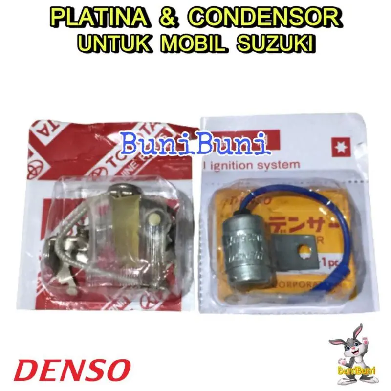 PLATINA CONDENSOR SET Untuk Mobil SUZUKI CARRY EXTRA 1.0 ST100 Dan JIMNY KATANA 0
