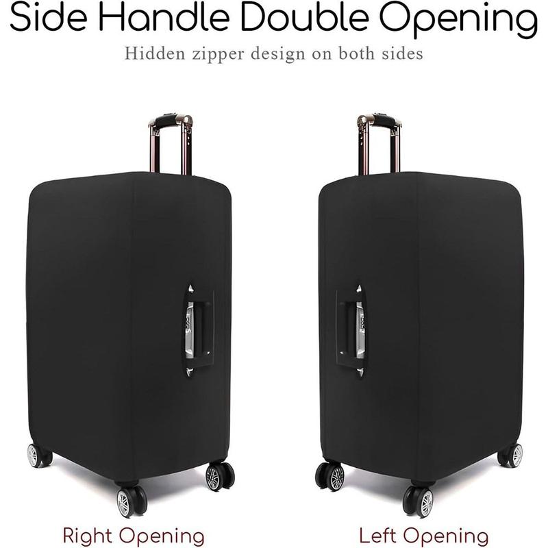 Bảo vệ vỏ bọc hành lý, Hàng mới về, Bền và đàn hồi, Thích hợp cho vali 22-24 inch, Bảo vệ hành lý, Vỏ bọc, Có thể giặt được 4