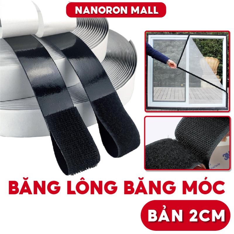 Băng Velcro dán lưới băng lông băng móc dán lưới thủy tinh băng dính gai băng phớt lông có keo dán