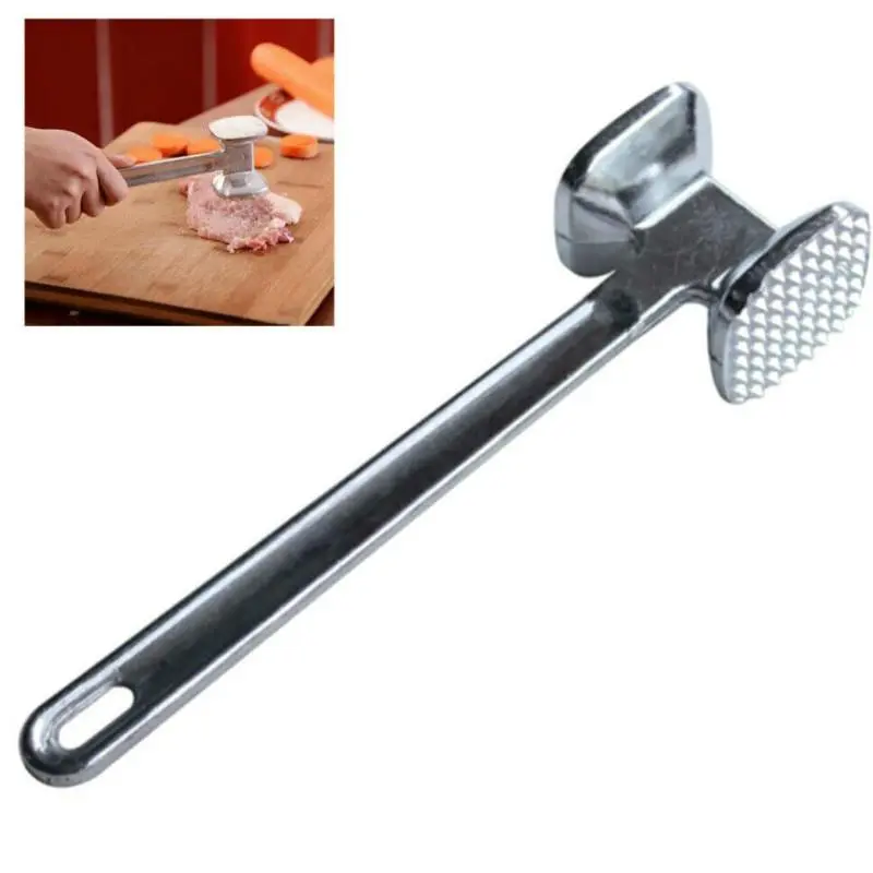 Meat Tenderizer Hammer Mallet Tool for Pounding Beef Steak Chicken Pork Stainless Steel   Kitchen