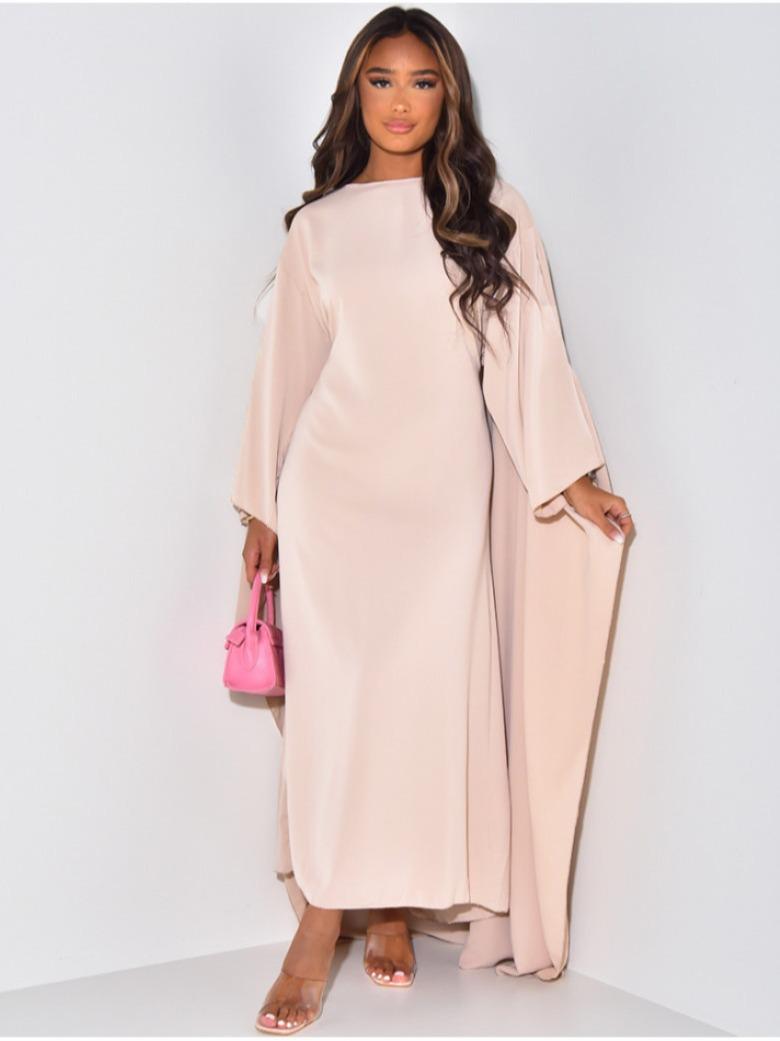 Product Introduction of ✨   2025 Women's Elegant Long Dress |   Trendy Loose Fit & Sexy Waist Cut |   Solid Color Casual Maxi Dress 🌸 emma  wills  dress ariana  grande  green  dress wedding  outfits mennonite  outfit drop  waist  dress blue  black  dress 6