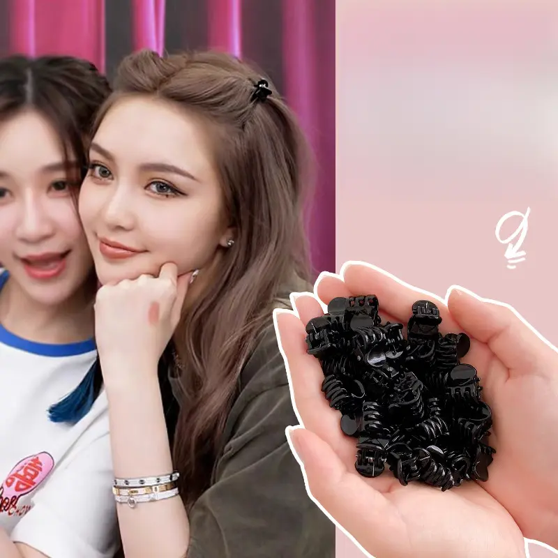 Dụng Cụ Làm Tóc Kẹp, Cỡ Nhỏ Kẹp Tóc Bên Hông, Kẹp Tóc Bên Hông Tóc Công Chúa, Kẹp Lấy Tóc Nhỏ Thích Hợp Cho Tóc Mái, Kẹp Tóc Đen Con, Phụ Kiện Tóc Cho Phụ Nữ