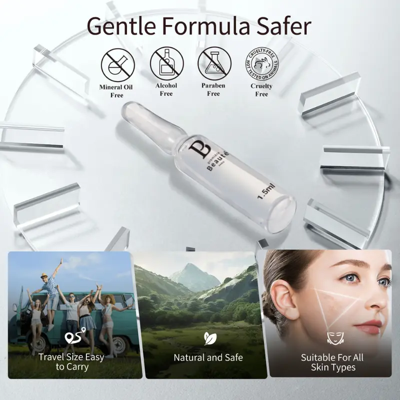 Ampul Pencerah Whitening Niacinamide 10x1.5ml PREMIERE BEAUTE - Liquid, Acid 6