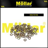 Gambar MOLLAR 93-078 Ring Per M6 Besi Spring Washer Baut JP M 6 - 100 pcs - 93-078 dari Mollar Kota Cirebon 2 Tokopedia