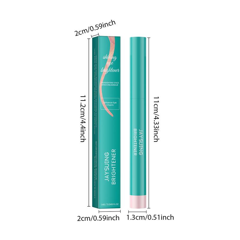 Product Introduction of Jaysuing Eye Shadow Stick Waterproof and Durable Easy to Color Thin and Glittering Repair Crouching Silkworm Brightening One Lazy Eye Shadow Stick 3