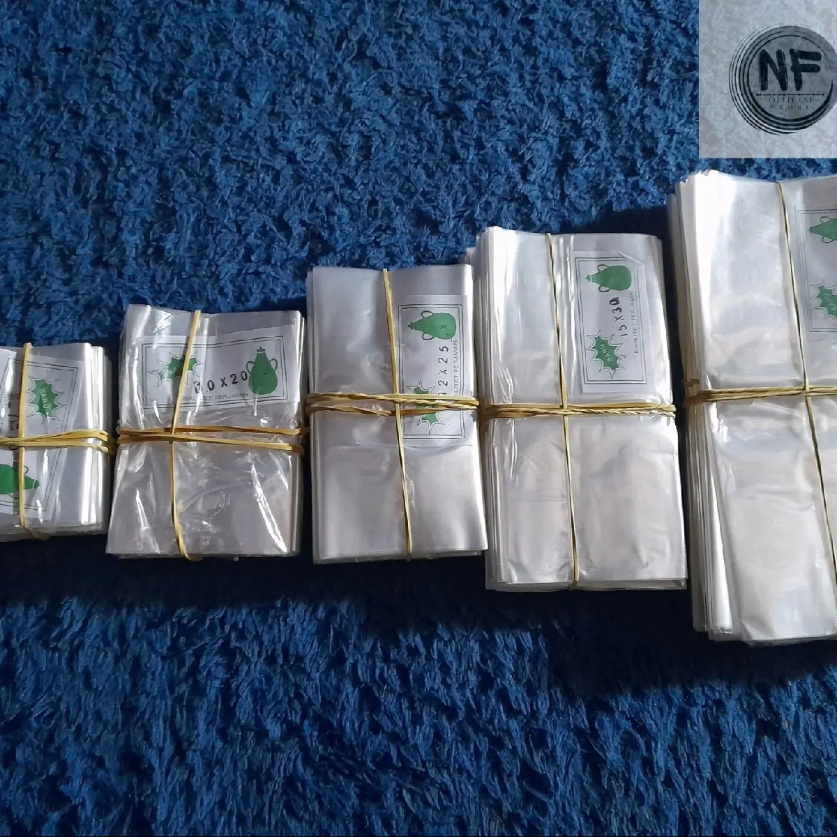 Plastik AA Bening Cap Botol Berkualitas Plastik Makanan