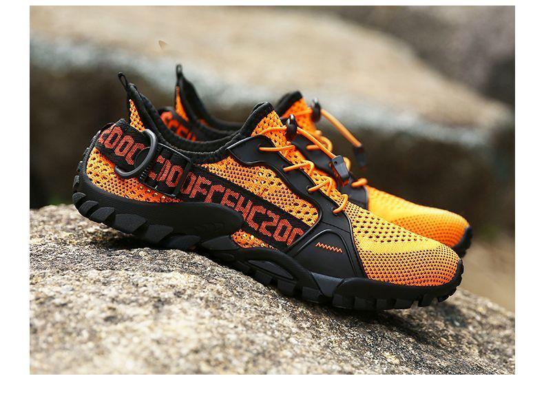 Product Introduction of [1171 People Collection] Outdoor Casual Shoes Upstream Shoes Men's Breathable Hiking Shoes Summer Fishing Shoes Riding Mesh Surface Lightweight Quick-Drying Wading Shoes 17