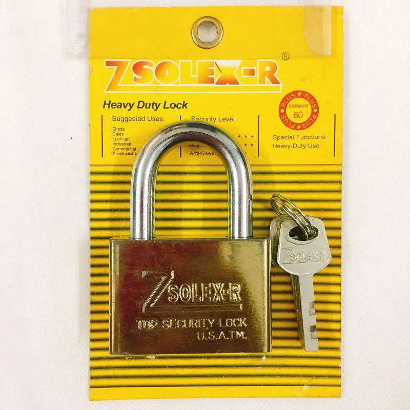 Ổ Khoa ZSolex Vàng Ổ khóa chống cắt Zsolex Trọn bộ 1 ổ khóa cao cấp, 4 chìa khóa