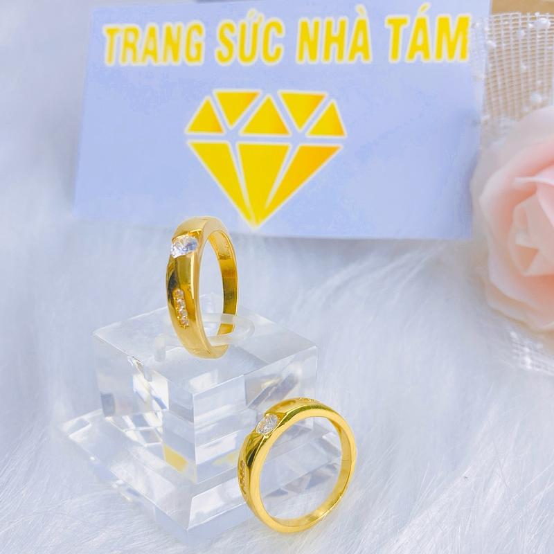  Com bo Cặp Nhẫn trang sức Đôi Nam Nữ   cặp nhẫn tình yêu .Cao cấp Móc Chìa Khoá Voi 