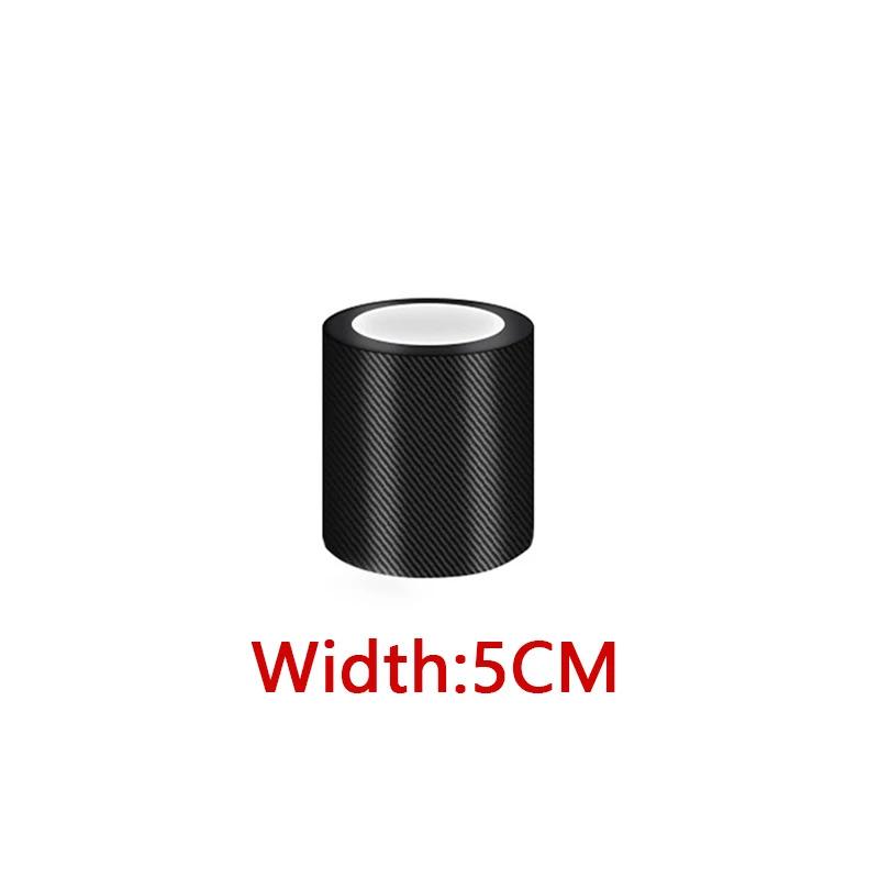3D Carbon Fiber Car Sticker DIY Paste Strip Rolls Different Sizes Auto Anti Scratch Protector Tape Waterproof Film 8