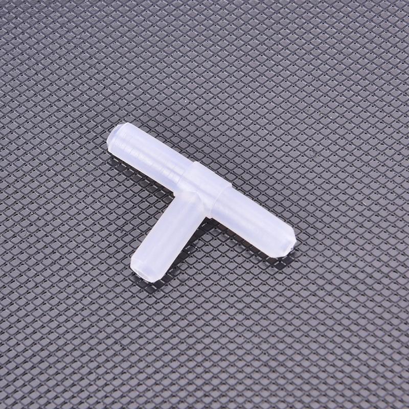 Product Introduction of 10PCS 4mm Plastic "T" 3-Way Fish Tank Aquarium Air Pump Line Tubing Connectors 15