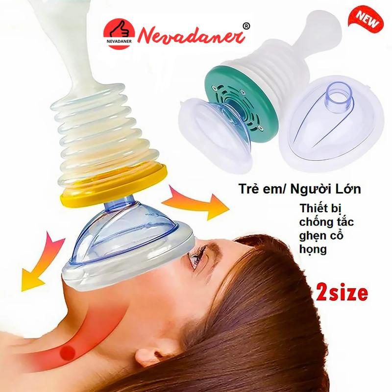 Thiết Bị Hút Đồ Ăn Dị Vật Đường Thở Lúc Nghẹn Hóc Nevadaner dụng  cụ Kem Núm Ti Voi