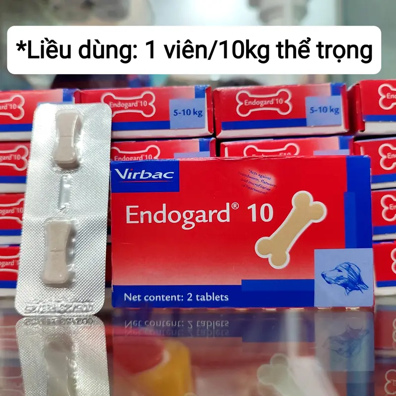 Viên Tẩy Giun Endogard Hương Thịt Bò Cho Cún 2